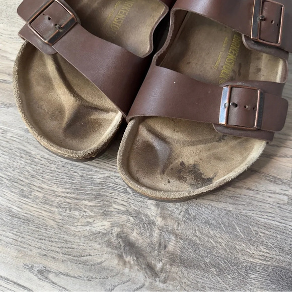 Birkenstock Brown Men's Sandals - Picture 8 of 10